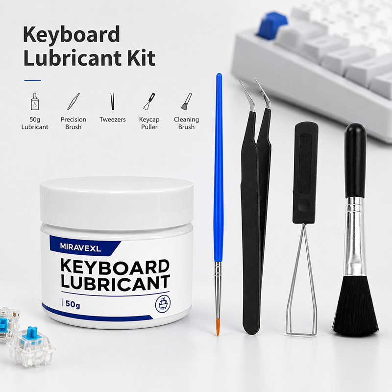 Gaming Keyboard That Is Quiet - Kit de Lubricación para Teclado MIRAVEXL