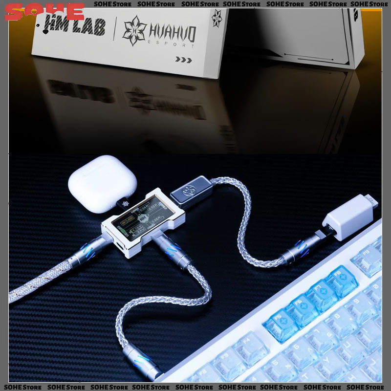 Gaming Keyboard Magnetic Switches - Cable Magnético Huahuo X Hmhub 8k