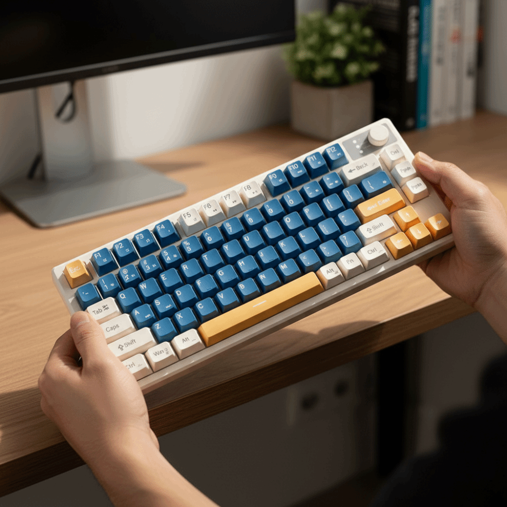 Gaming Keyboard That Is Quiet - Teclado Mecánico para Juegos con Conexión