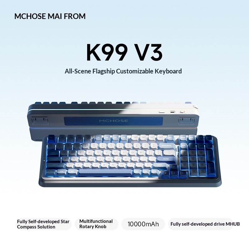 Teclado Mecánico Personalizabl - Gaming Keyboard Wireless reseña y precio