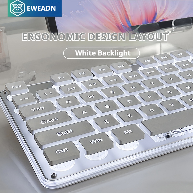 EWEADN V3 Juego de teclado y m - Gaming Keyboard Bluetooth reseña y precio