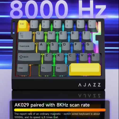 Teclado Mecánico para Juegos A - Gaming Keyboard Magnetic Switches reseña y precio