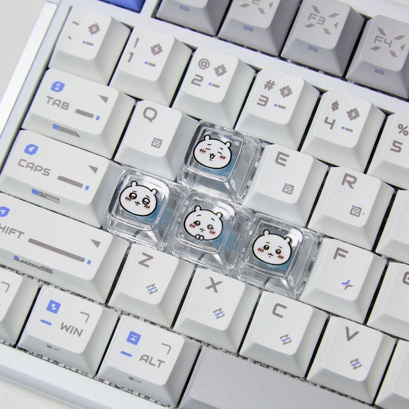 Chiikawa, 4 piezas de teclas p - Gaming Keyboard He reseña y precio