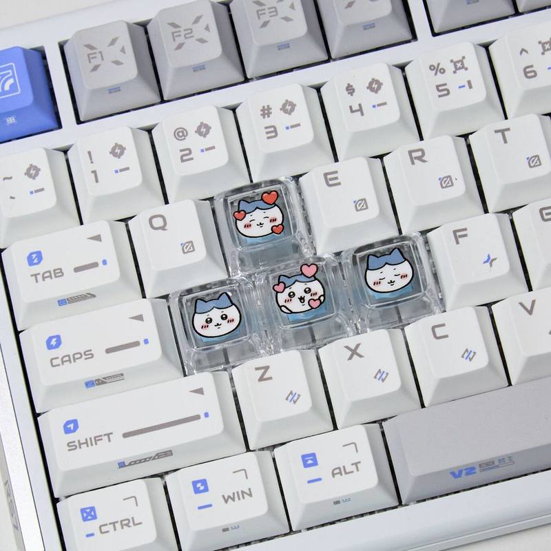 Chiikawa, 4 piezas de teclas p - Gaming Keyboard He reseña y precio