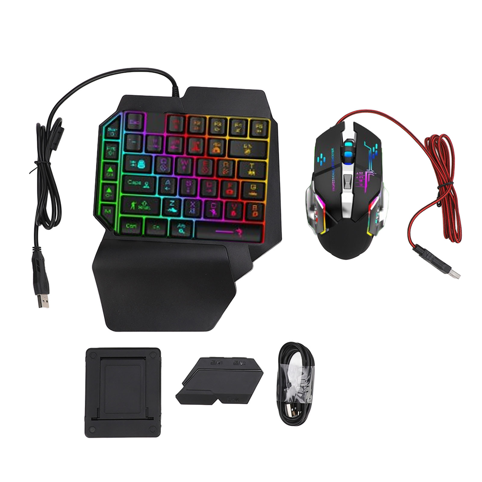 Conjunto de convertidor de tec - Gaming Keyboard Mouse Set reseña y precio
