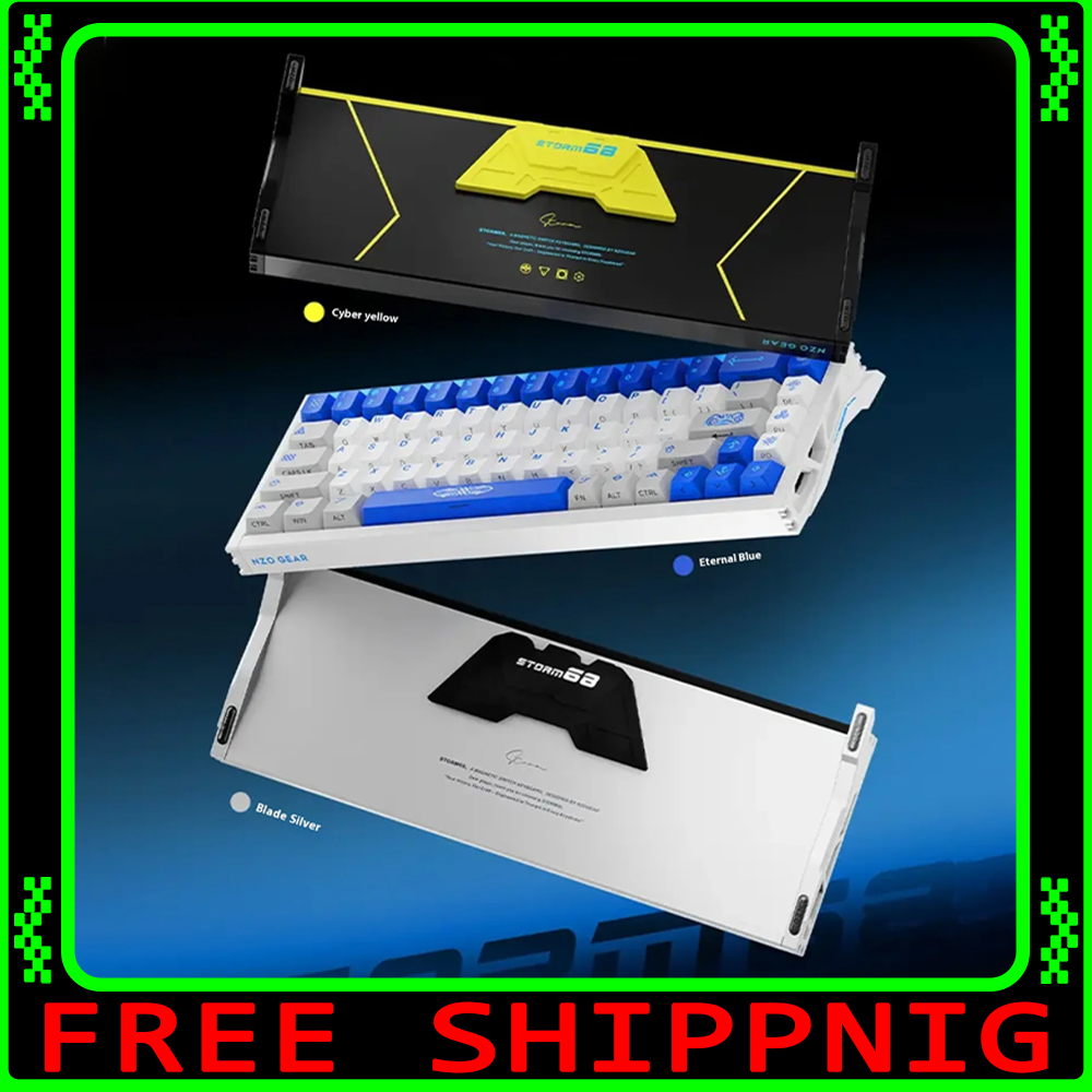 NZO STORM68 teclado con interr - Gaming Keyboard Magnetic Switches reseña y precio