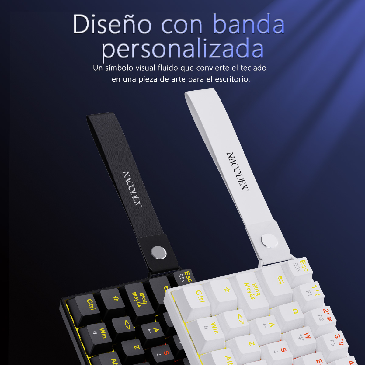 Teclado Mecánico para Juegos A - Gaming Keyboard Mini Mechanical reseña y precio