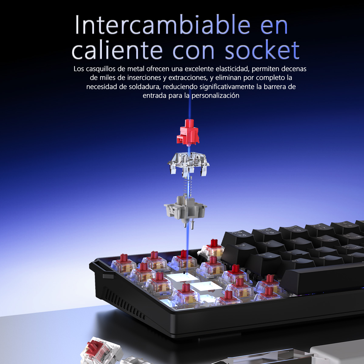 Teclado Mecánico para Juegos A - Gaming Keyboard Mini Mechanical reseña y precio