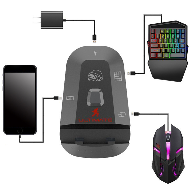 B03B-PUBG controlador de mando - Gaming Keyboard And Mouse Converter For Mobile reseña y precio