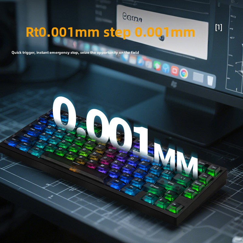 Teclado mecánico IROK MG75 PRO - Gaming Keyboard Magnetic Switches reseña y precio